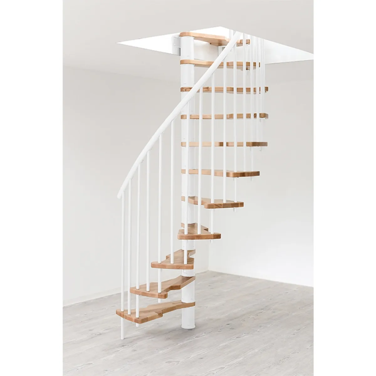 Minka spiraltrapp Metallica Smart