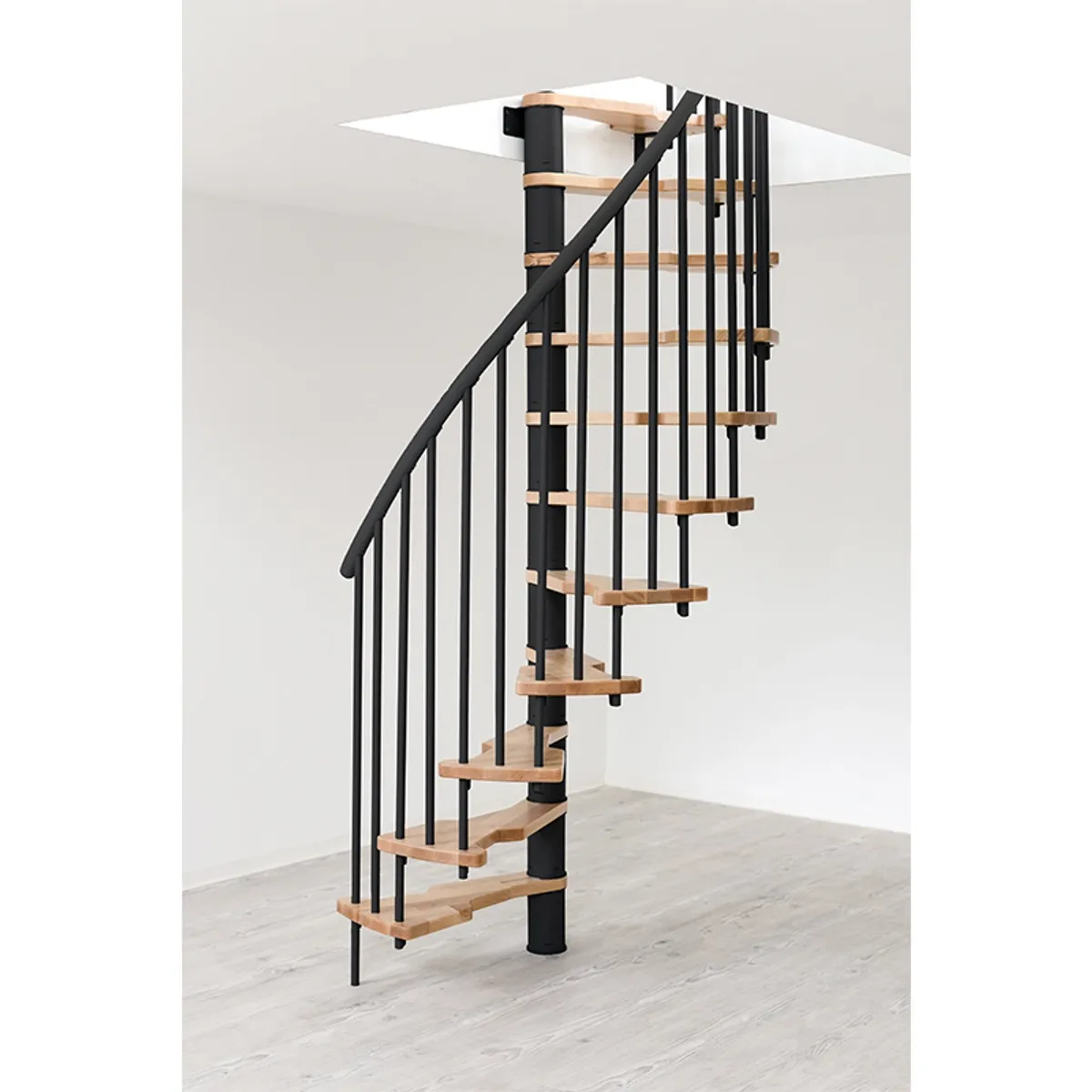 Minka spiraltrapp Metallica Smart