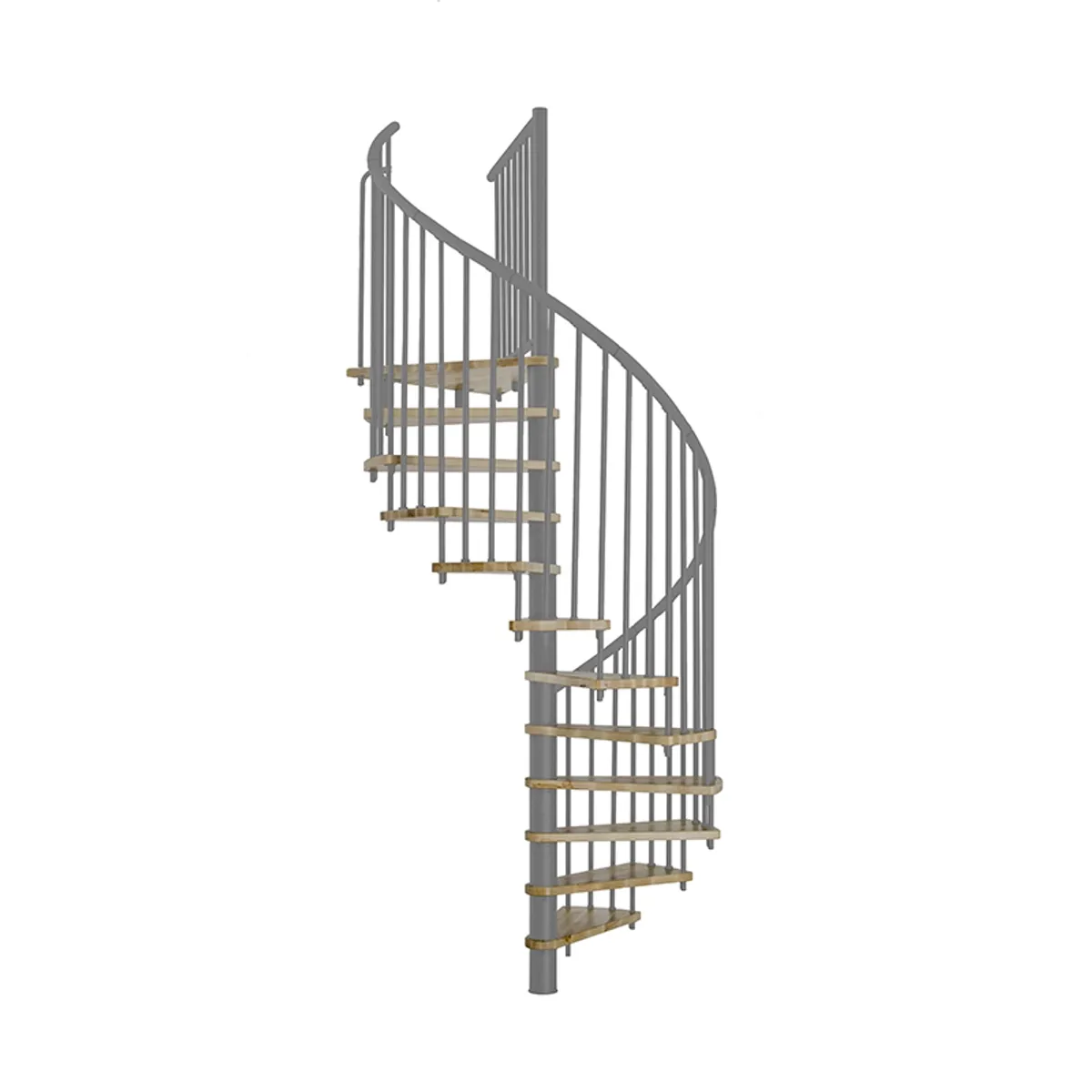 Spiraltrappa Spiral Effect silver